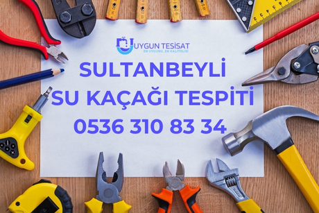 Sultanbeyli Su Kaçağı Tespiti