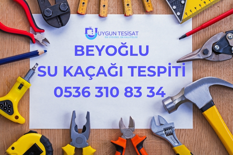 Beyoğlu Su Kaçağı Tespiti