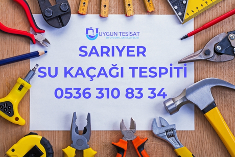 Sarıyer Su Kaçağı Tespiti